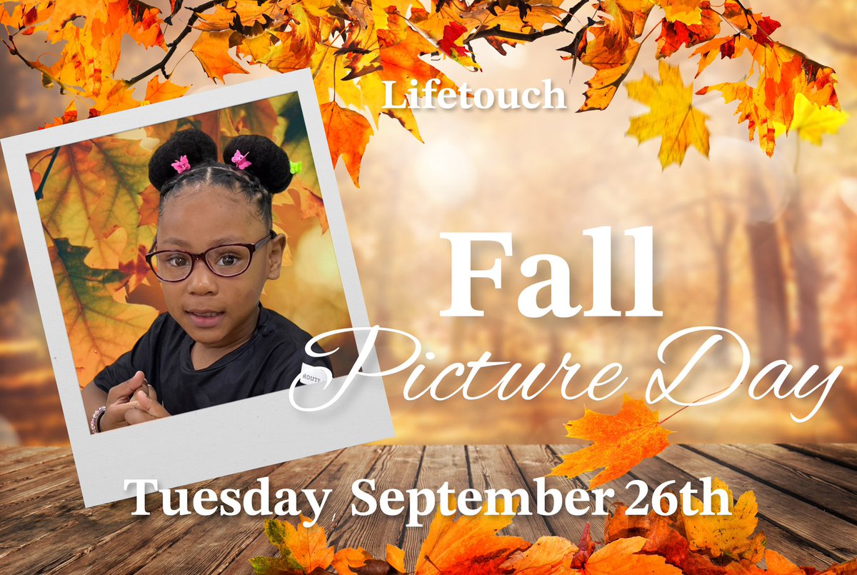 KraftES1's tweet photo. Lights, Camera, ๐๐ฆ๐ข๐ฅ๐ ๐๐ธ ๐๐พ Picture Day is Tuesday, September 26th! ๐ #WeAreHCS #cubnation #kraftcubs #pictureday #fallpictures https://t.co/YeNLWdHJqx
