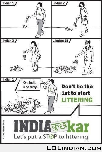 #SwachhBharat 
#stoplittering
@navinupadhyay99