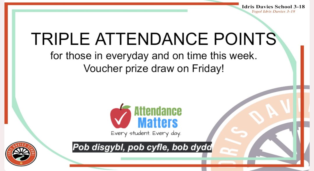 IDS Attendance Matters tweet media