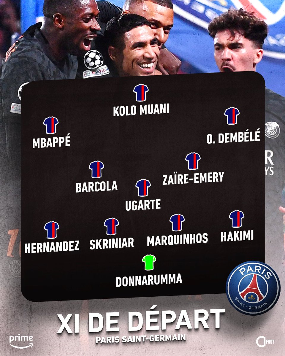 ActuFoot_'s tweet photo. 🚨 𝗟𝗘 𝗫𝗜 𝗗𝗨 𝗣𝗔𝗥𝗜𝗦 𝗦𝗔𝗜𝗡𝗧-𝗚𝗘𝗥𝗠𝗔𝗜𝗡 ! 🔴🔵 #PSGOM https://t.co/vB7jwFGwCF