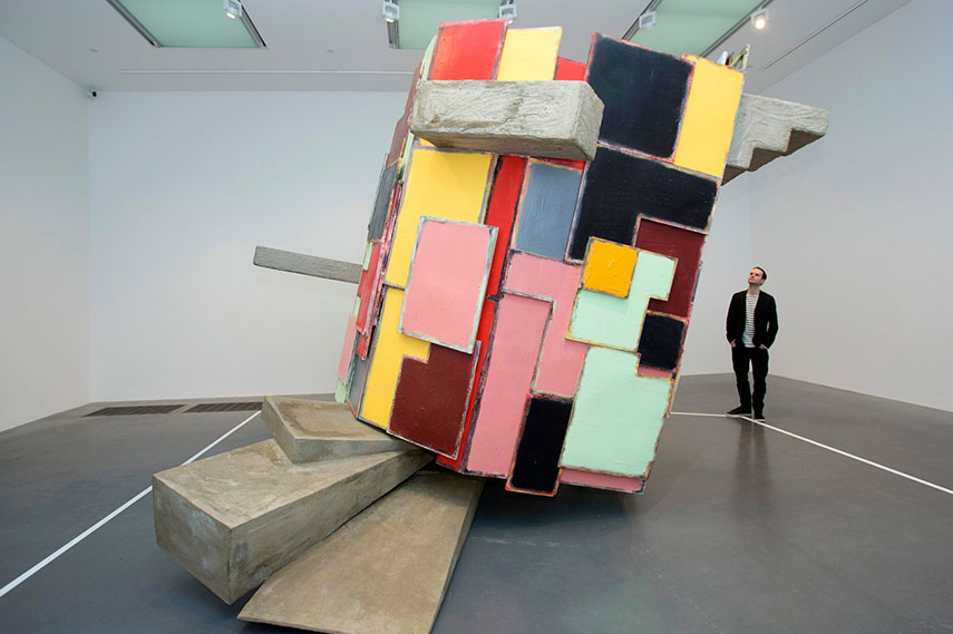AestheticaMag's tweet photo. #InsightOfTheDay Phyllida Barlow

"The starting point is very raw. It’s often just the urge to begin a work, and to use my experience in a very direct way: pouring, spilling, piling up, all those kinds of ways of filling that empty space in front of me." https://t.co/1bc0wuZW1w