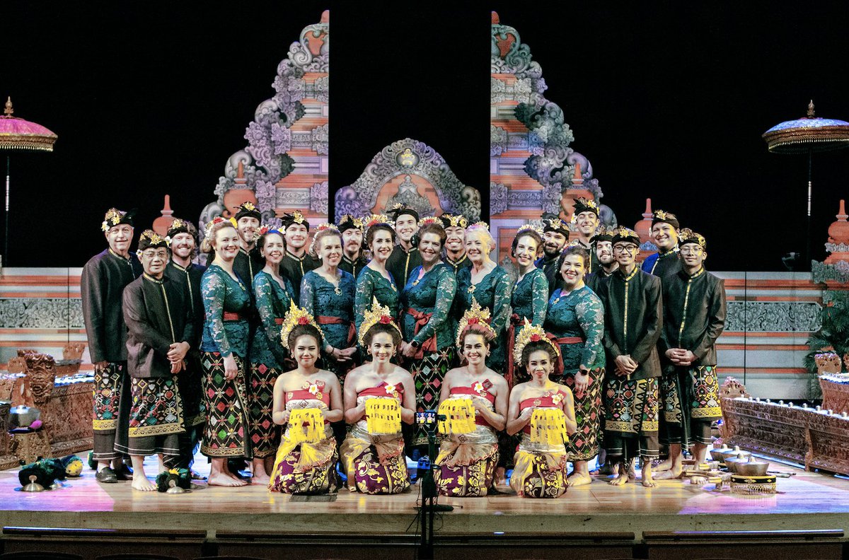 Today marks the last Sunday show of the season! Spend the afternoon with us as we welcome back Balinese ensemble Gamelan Tunas Mekar! Doors open at 4 pm, show starts at 5 pm!