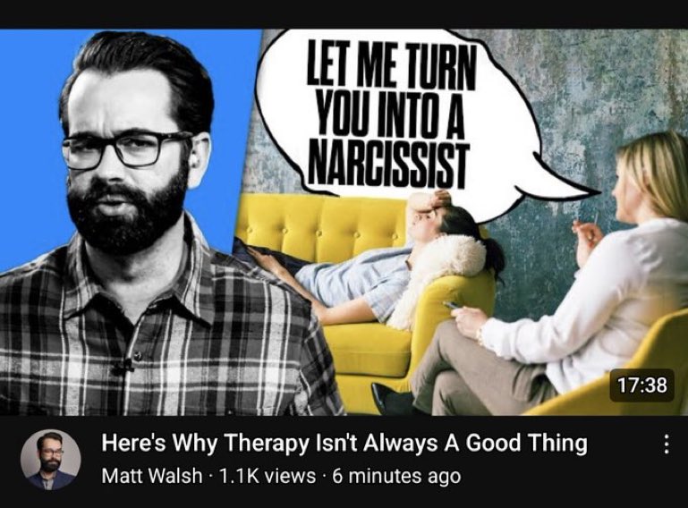 Bad Youtube content tweet media