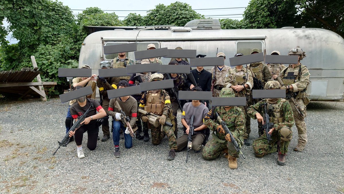 shizenken3's tweet photo. #早慶戦
#慶早戦
#第1回サバゲー早慶戦
#第1回エアソフト早慶戦
10月8日にOSGFIELD様（@OSGFIELD）にてサバゲーサークル KSC様（@KSCSAVAGE）と合同で【サバゲー早慶戦】を行いました

協力、参加してくださった皆様、ありがとうございました https://t.co/RInysi39Nz