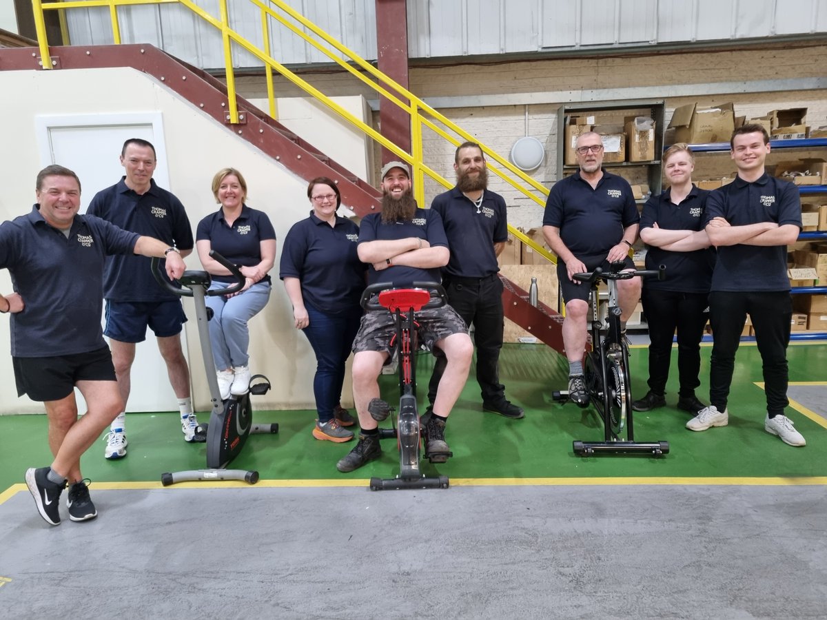 TaylorAlden's tweet photo. We are so proud of the @ThomasCrapperCo team for cycling 250 miles for @bowelcanceruk at the end of September.
We've written a blog detailing the success and background into planning the fundraiser.
Click through to read - https://t.co/OYFy4nvr2p
#ThomasCrapper #bathroompr https://t.co/WyV5v3tHlA