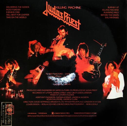 HMetalBrigade's tweet image. #TalDíaComoHoy de 1978 @judaspriest publica #KillingMachine su 5º álbum de estudio y último con Les Binks a la batería. Para el mercado americano se edita como "Hell Bent For Leather" y un tema extra "The Green Manalishi (With The Two Prong Crown)" de @fleetwoodmac
#45Aniversario