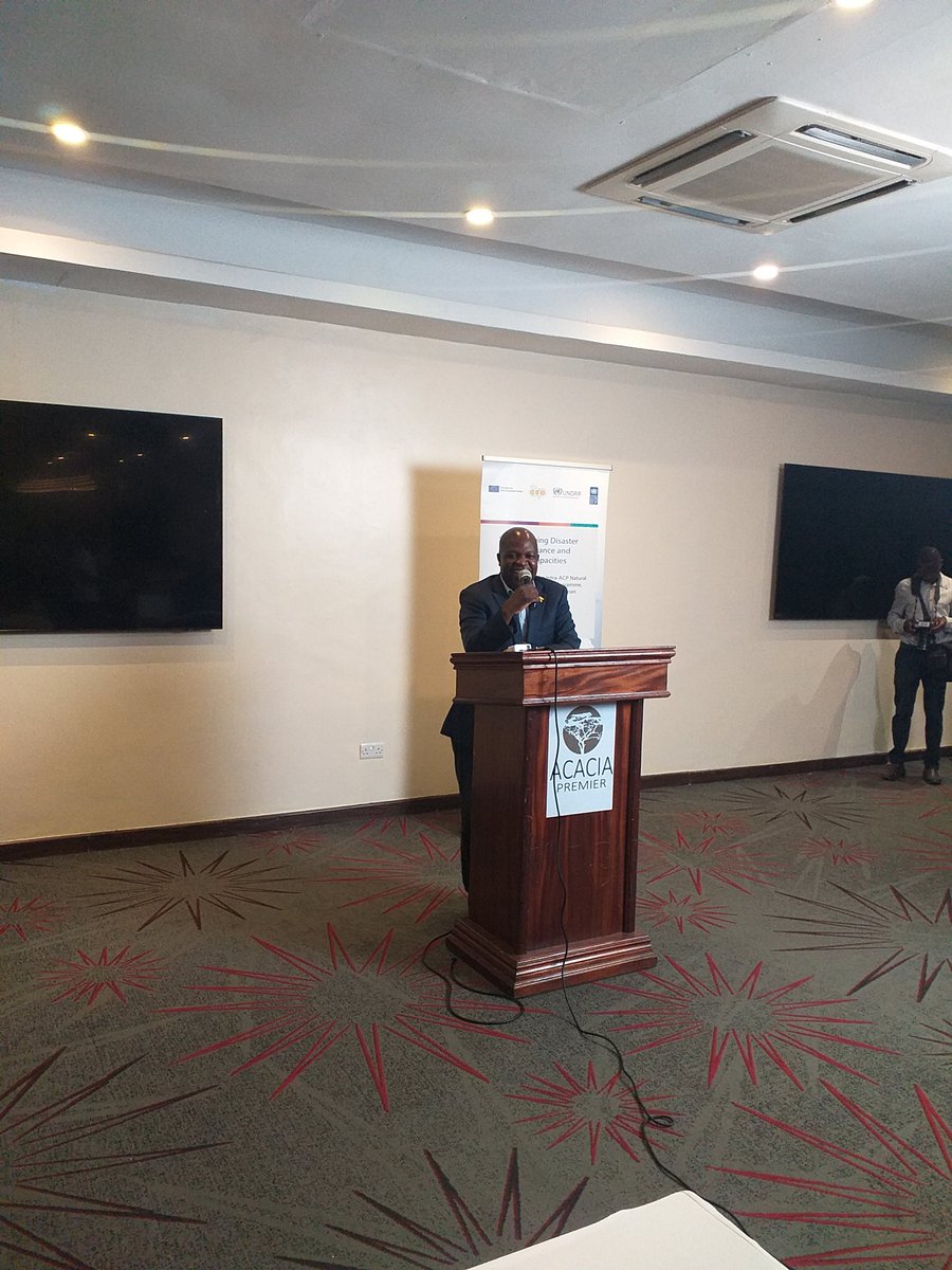 H.E. Dr Mathew Ochieng Owili, Deputy Governor, Kisumu County officialy opening the 2023 #NationalSymposiumforDRR which will culminate to the International Day for Disaster Risk Reduction on the 13th October. Theme is Fighting inequality for a resilient future