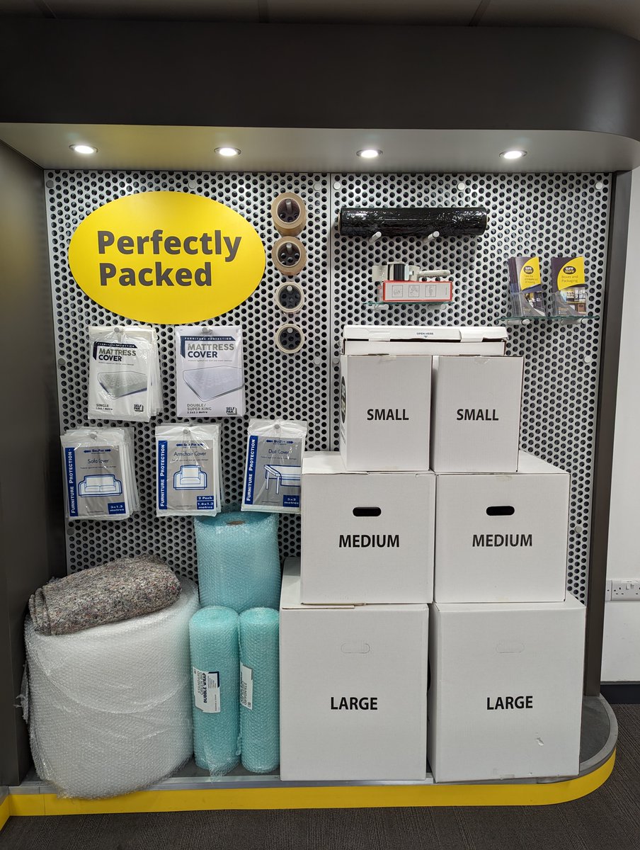 Buy packing supplies and affordable box bundles at your nearest SureStore self-storage location or use our click and collect service.
surestore.co.uk/merchandise-bo…