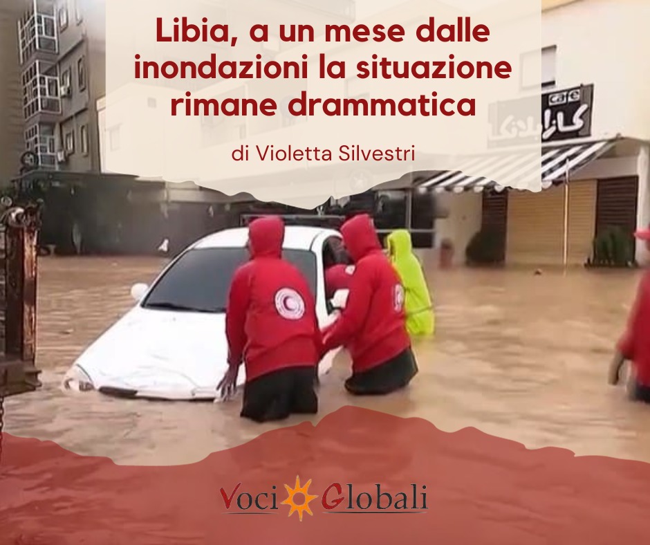 Il punto della situazione in #Libia, dove il crollo di due #dighe in seguito a #piogge torrenziali ha spazzato via intere città e provocato migliaia di vittime.

Di Violetta Silvestri
tinyurl.com/5ex832au

#clima #emergenzaclimatica #derna #disastroambientale #tempesta #Daniel