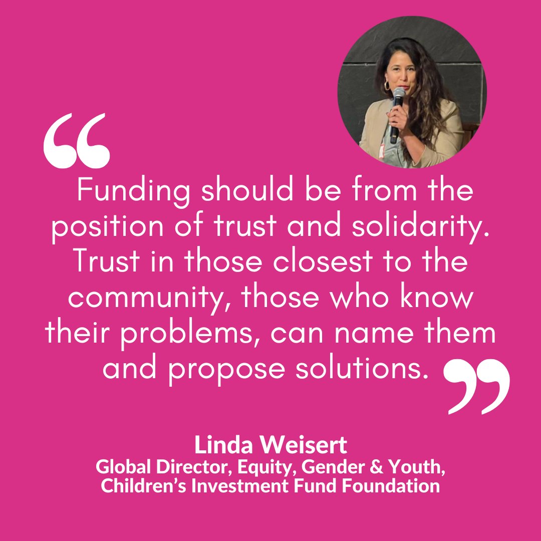Count Me In! (@cmi_countmein) on Twitter photo Wise words from <a href="/LindaWeisert/">Linda Weisert</a> <a href="/CIFFchild/">The Children's Investment Fund Foundation</a> during our #UNGA78 event about how to fund self-led feminist movements to effectively counter anti-rights actors.
Read the full story: cmiconsortium.org/countering-antโฆ
#FundWhatWorksโจ Wise words from <a href="/LindaWeisert/">Linda Weisert</a> <a href="/CIFFchild/">The Children's Investment Fund Foundation</a> during our #UNGA78 event about how to fund self-led feminist movements to effectively counter anti-rights actors.
Read the full story: cmiconsortium.org/countering-antโฆ
#FundWhatWorksโจ