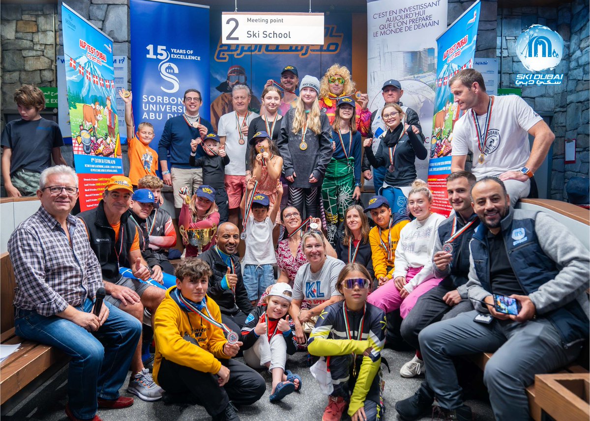 Ski Dubai (@skidxb) on Twitter photo French Association Ski Competition held at #SkiDubai! ⛷️
With 60 competitors from 10 nationalities, and a remarkable age range from 6 to 66, this year's race training has been a blast!
#GreatMoments <a href="/MajidAlFuttaim/">Majid Al Futtaim</a> French Association Ski Competition held at #SkiDubai! ⛷️
With 60 competitors from 10 nationalities, and a remarkable age range from 6 to 66, this year's race training has been a blast!
#GreatMoments <a href="/MajidAlFuttaim/">Majid Al Futtaim</a>