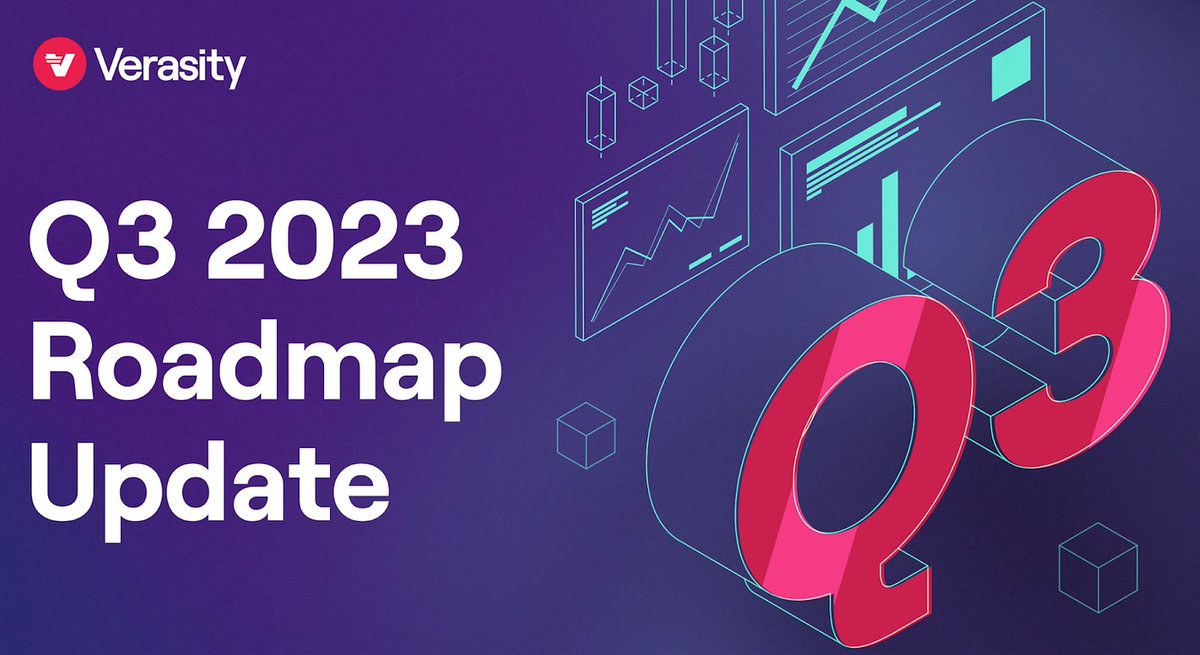 verasitytech's tweet photo. Read the Q3 2023 #Verasity report, where we discuss recent changes to $VRA tokenomics, roadmap progress, and marketing milestones - as well as examining the road ahead! 🛣️

👉 Read the Q3 recap here: 
https://t.co/c5ZFT9xx9u https://t.co/IjSl5TswIw