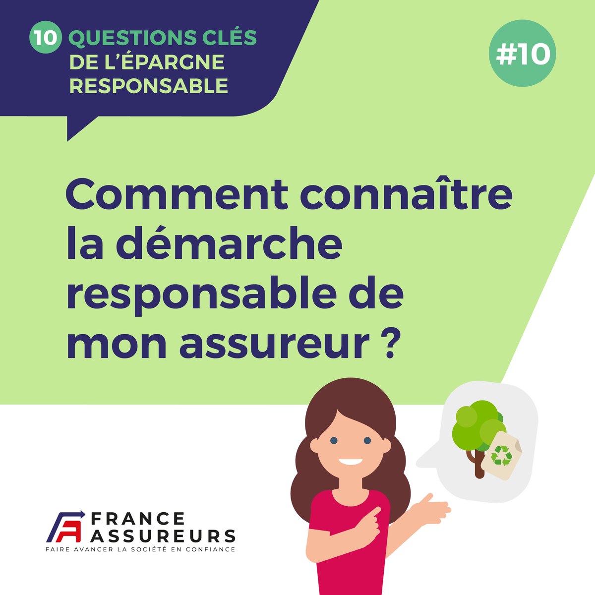 FranceAssureurs's tweet photo. 🌱#ÉpargnerResponsable👉Pour en savoir plus, rendez-vous sur le site de votre assureur !
💶 C'est la semaine de la #FinanceResponsable !
👊 L'objectif ? Donner des clefs pour épargner de manière responsable avec son #AssuranceVie.
📖 https://t.co/hTxfzM5Gmz https://t.co/UhbXIo3k3s
