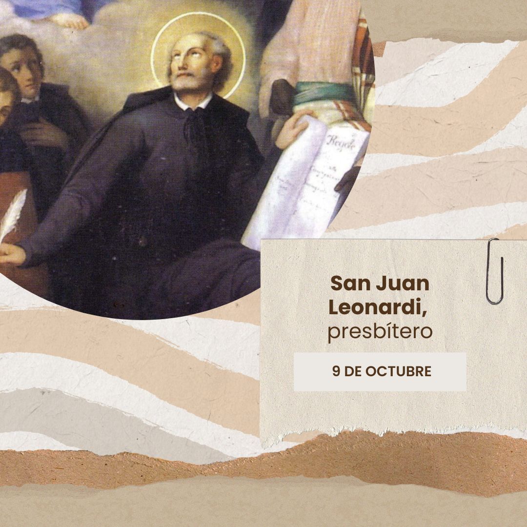 ArchiMridaBadaj's tweet photo. Hoy recordamos a #SanJuanLeonardi presbítero
☑ Dejó de ser farmacéutico para ser sacerdote
☑ Se afanó en enseñar a los niños la doctrina cristiana, restaurar la vida apostólica del clero y propagar la fe
☑ Instituyó la #OrdenMadreDeDios e inició el Colegio de #PropagandaFide https://t.co/LQ8rrF4qt5