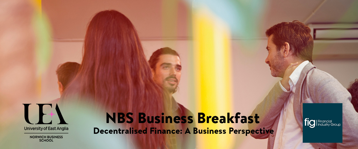 Join us Thursday 2nd November as we partner with Norwich Business School once again for the next Financial Industry Business Breakfast; hosted at Thomas Paine Study Centre, UEA. for more info visit: fignorwich.org/event/decentra…