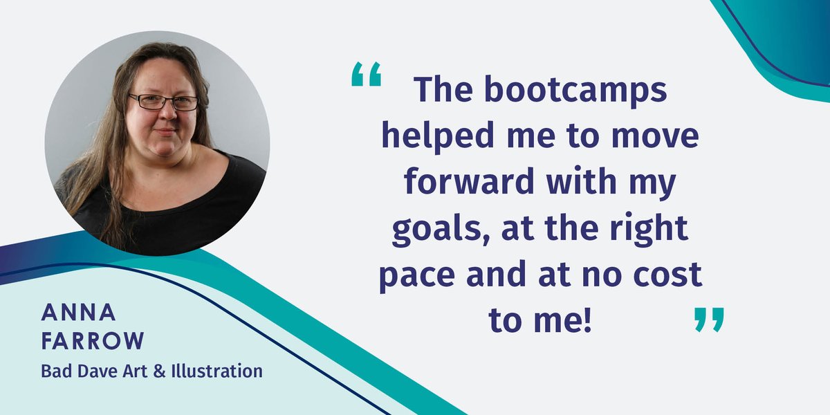 Back to work blues? Put a little sparkle into your work by boosting your digital marketing skills. Our FREE training course starts on Thursday 19 October! Sign-up now, to get the help you need to work towards your goals like Anna 🔗 bit.ly/3ZGcrVl
