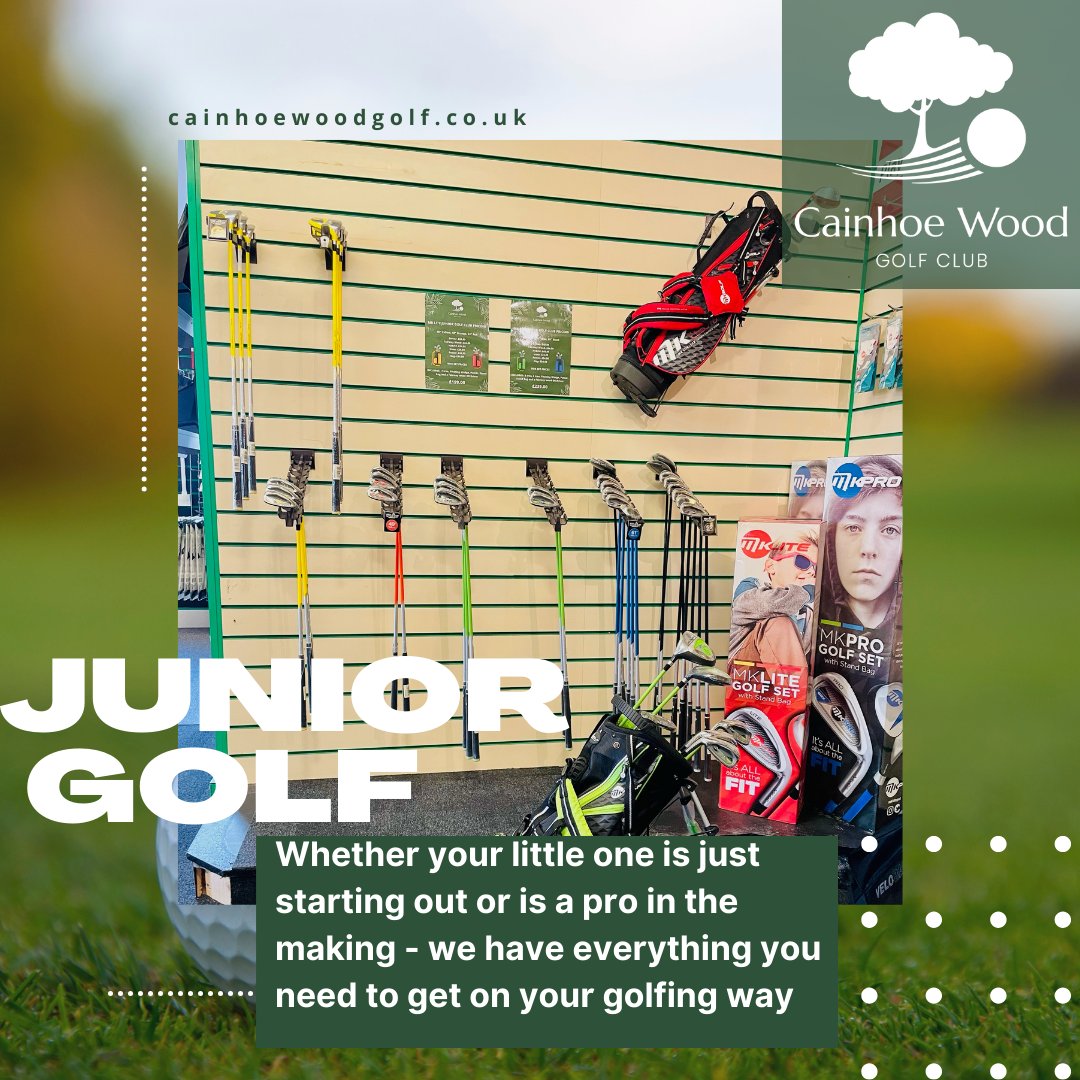 Junior Golf

We have everything you need to get your little pro in the making on their way! 

Head to our website to find out more about our Junior Golf and  Junior Tuition available