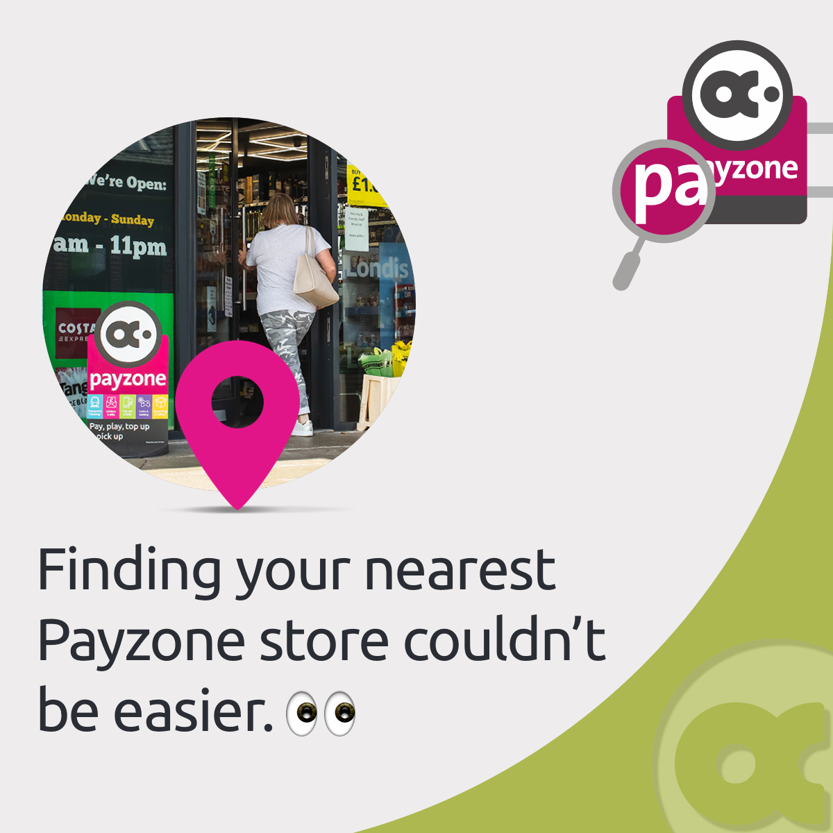 Don’t know where to go to top up or pay your bills? Find your nearest Payzone store or @PostOffice branch and pay bills effortlessly. Find out where to top up by using our store locator ⬇️ storelocator.payzone.co.uk #Payzone #BillPayments #TopUp #PostOffice