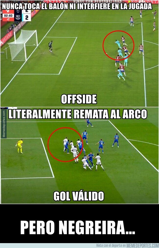 Real Madrid es capaz de convencerte que es la víctima mientras te roba. memedeportes.com/futbol/real-ma…