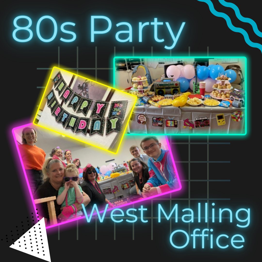 PerrysAccs's tweet image. To celebrate Perry's 40th Birthday last month, our West Malling office held an 80s themed lunch complete with leg warmers, shell suits, Vol-au-vents, and Ginger Ale! 

#LegWarmers #ShellSuits #VolAuVents #GingerAle #ThrowbackThursday #RetroVibes #OfficeCelebration