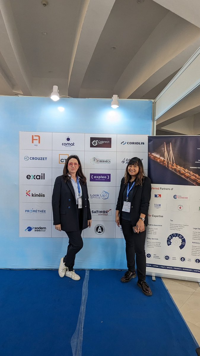 We are in #India  with <a href="/businessfrance/">Business France</a> and <a href="/GifasOfficiel/">GIFAS</a>  to present our commercial  #astronaut training at the Space Conclave in #Delhi.