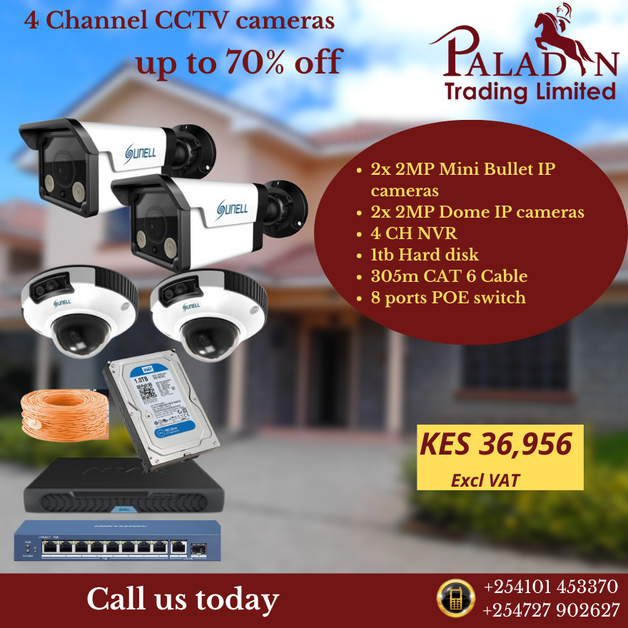 paladin_trading's tweet photo. The sense of security CCTV cameras bring to people within your commercial premises cannot be quantified. Enjoy our amazing deals on IP CCTV cameras. #cctv #security #cctvcameras #IPCCTV #cctvfootage https://t.co/vqMicuEUPA