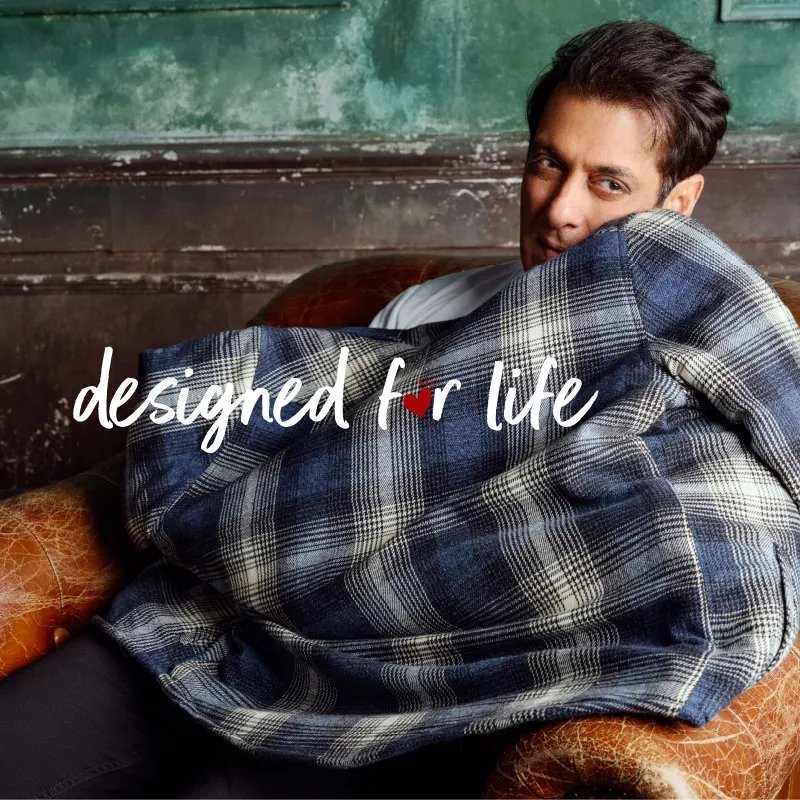 Meagastar #SalmanKhan #BeingHumanClothing #DesignedForLife