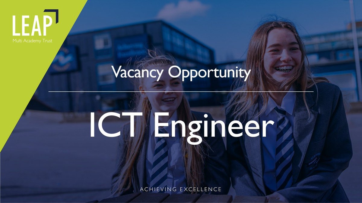 Psst… we’re hiring! Check out our great new job opportunity at Brinsworth Academy. 

Find out more and apply: leap-mat.org.uk/vacancies/ict-… 

Application close date: 12th October 2023