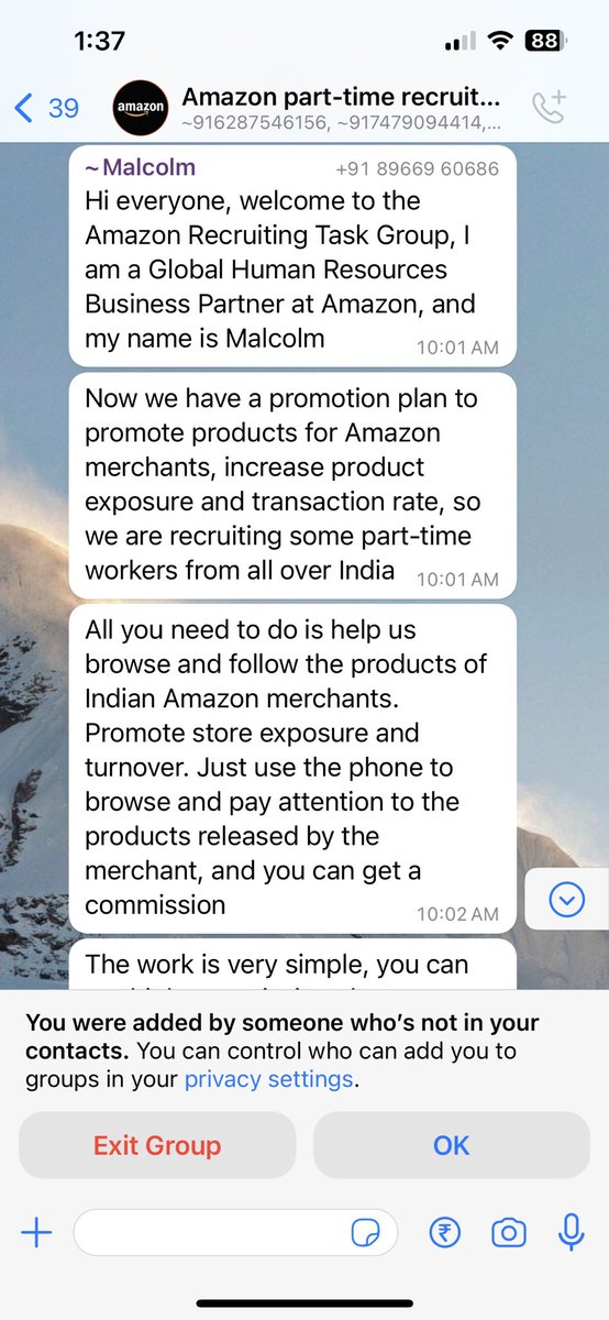 parthi29's tweet photo. @amazonIN Do you know anything about this? Looks like a scam. Can you please explain. #scam #amazonscam https://t.co/PdH5ZRY6Ww