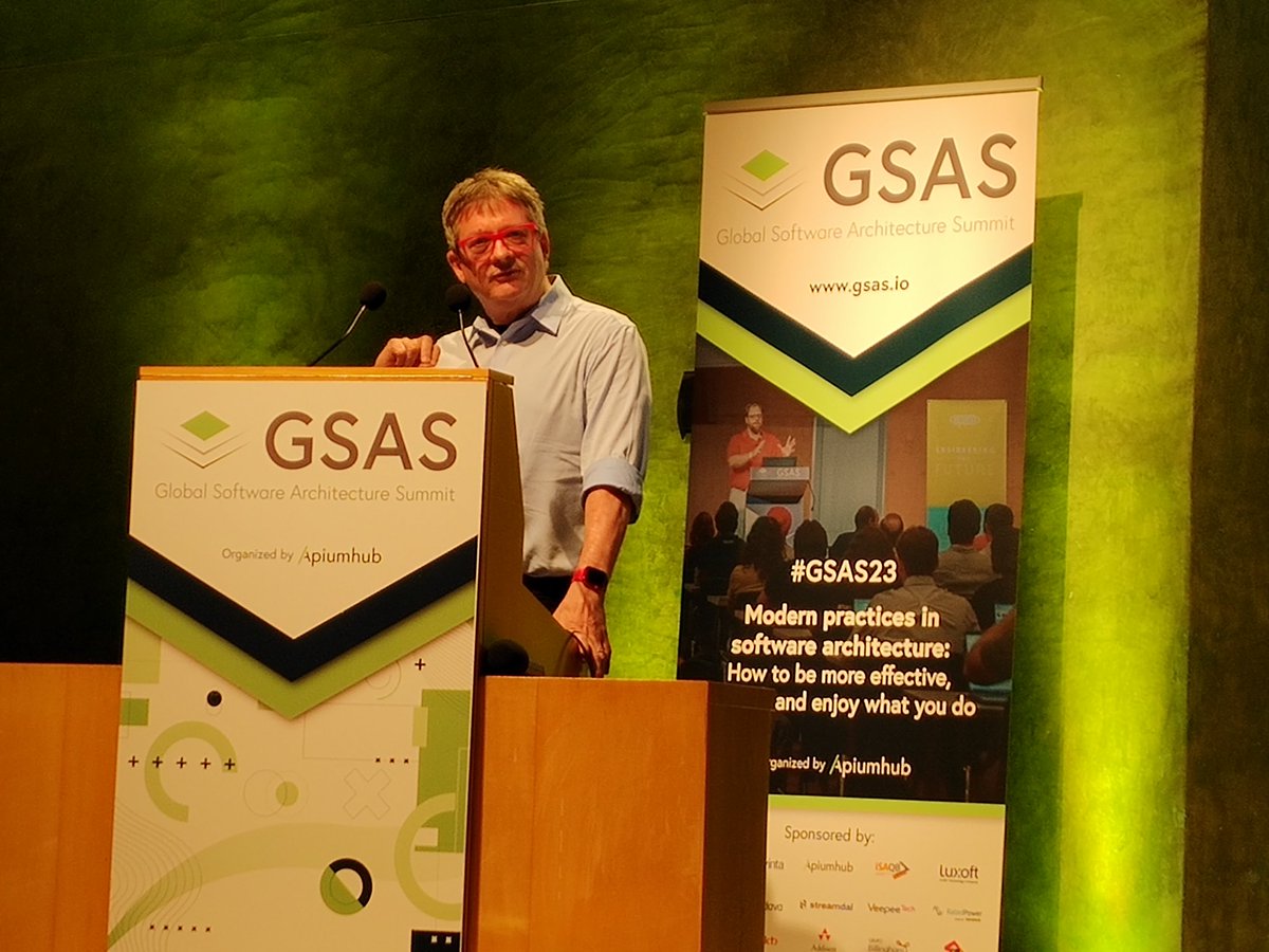 Some excellent points on #architecturalFitnessFunctions from Neal Ford at #GSAS
- get feedback fast
- make fitness functions highly-specific to your problem domain

#gsas23