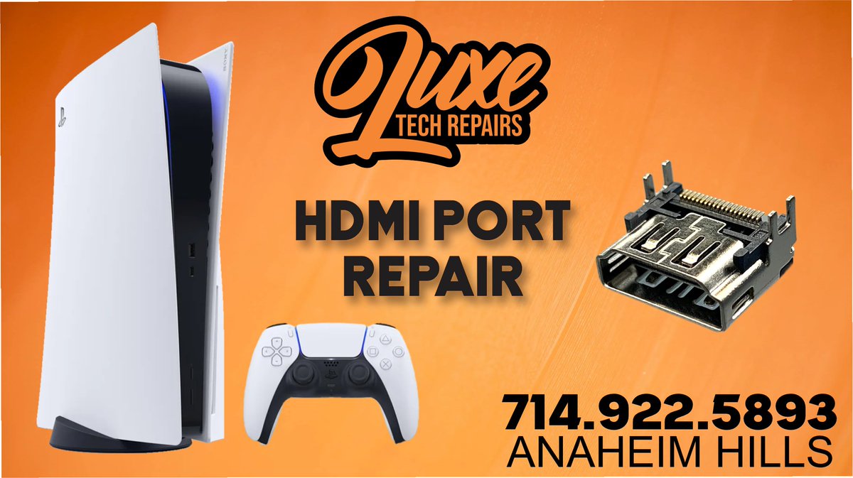 LuxeTechRepairs's tweet image. 🔧 Need expert PS5 repair near you? Look no further! Luxe Tech is your go-to destination for top-notch PlayStation 5 repairs. From controller glitches to HDMI woes, they&apos;ve got you covered. Fast, reliable, and just a call away. Get back to gaming at its finest! 🎮🛠️ #PS5Repair