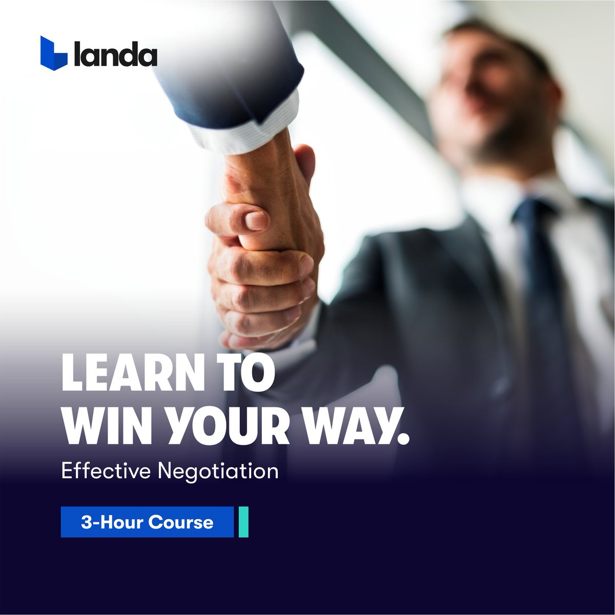Your success story begins with Effective Negotiation. Expand your influence and turn conversations into opportunities with our Negotiation Course! Visit landalearn.com to enroll. 

#NegotiationTraining #CareerGrowth #ProfessionalDevelopment
