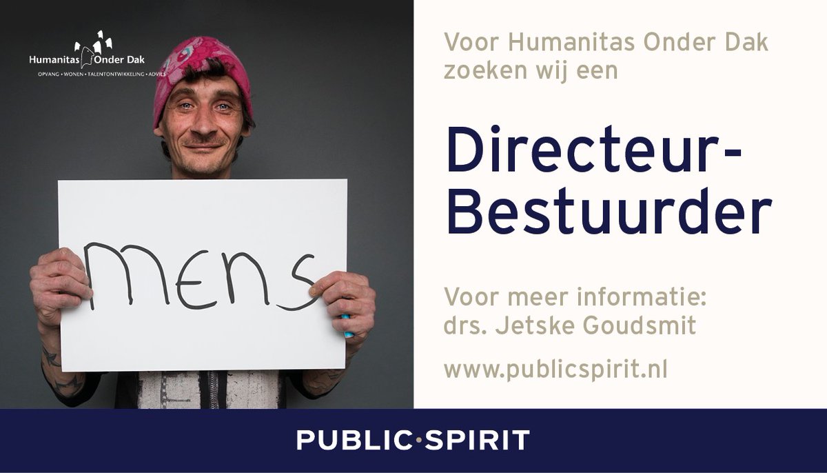 Humanitas Onder Dak tweet media