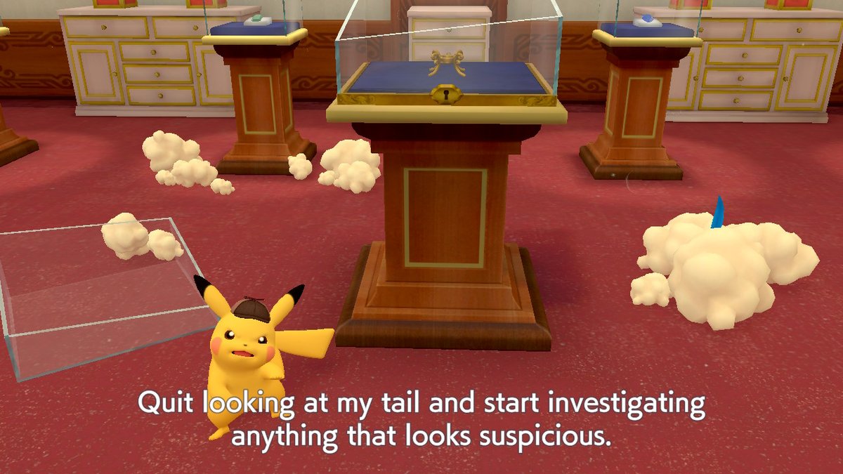 hehe the game called me out for goofing around
#DetectivePikachu #NintendoSwitch