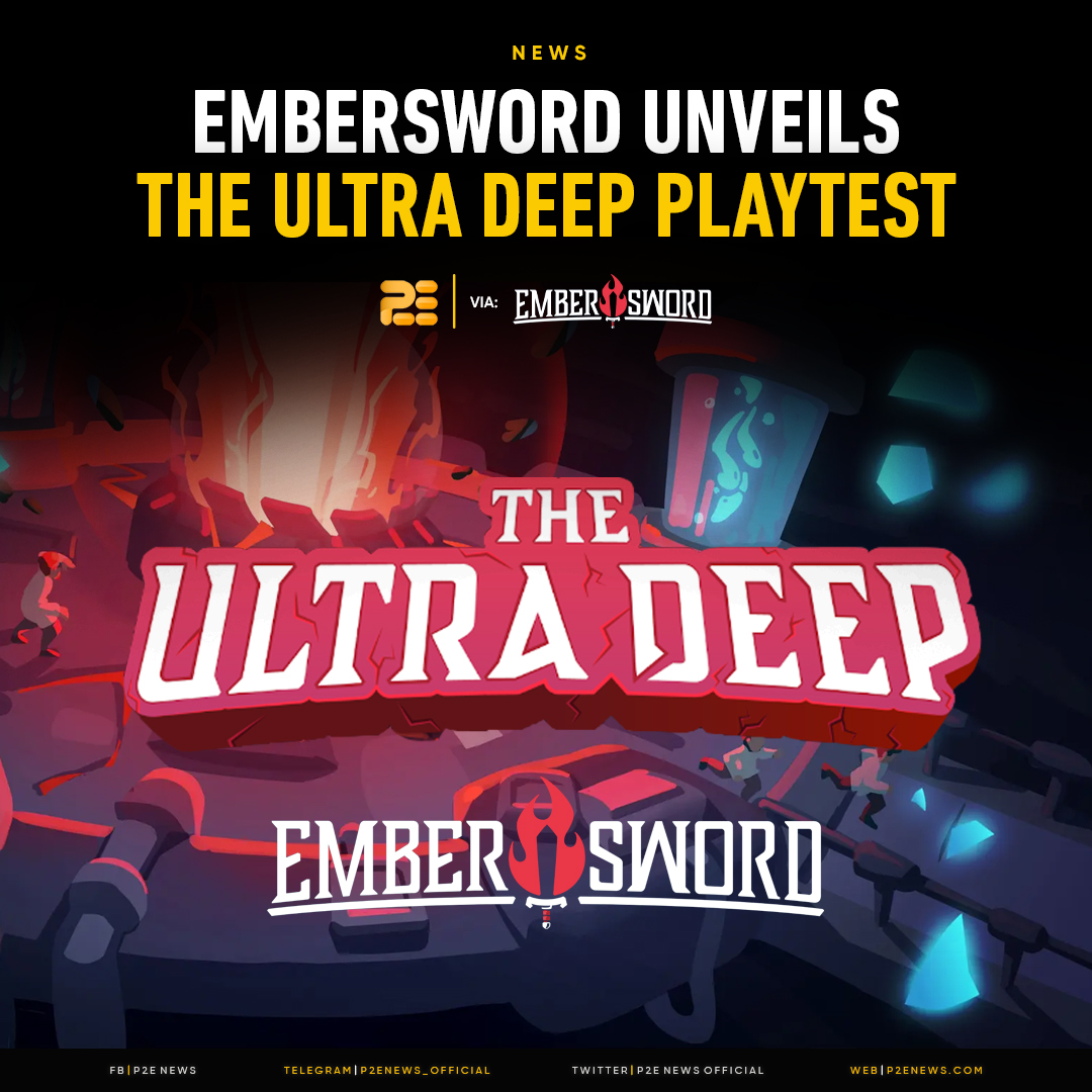 Mark your calendars for <a href="/PlayEmberSword/">Ember Sword</a> "The Ultra Deep" playtest starting on October 27th.

Dive deep into mysterious rock caverns, confront formidable monsters, and explore the secrets hidden beneath Embersword.

MORE INFO: bit.ly/3FfC7OR