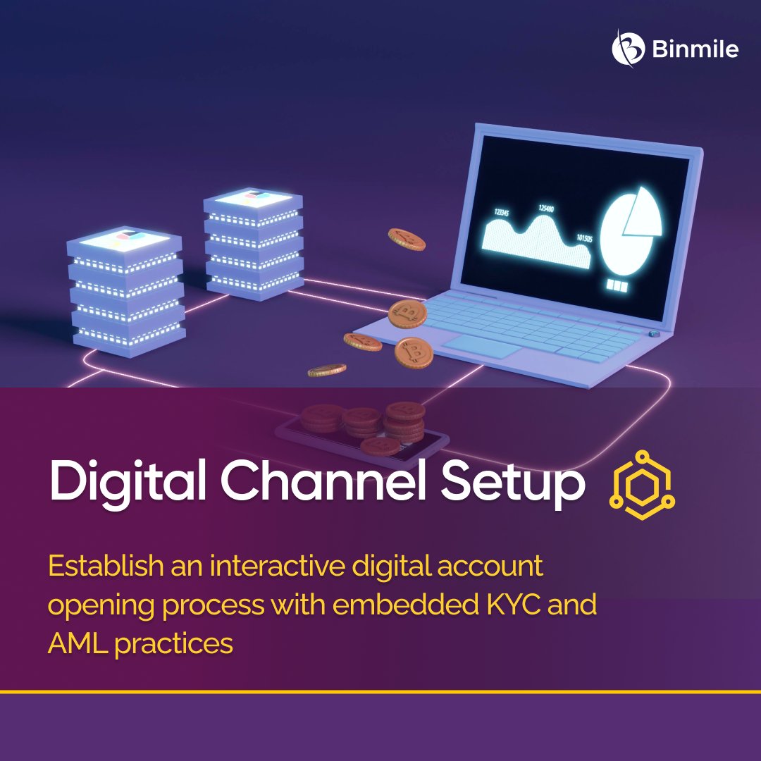 BinmileOfficial's tweet image. Build a #bankingproduct your customers love, investors trust, and competitors admire with Binmile, your expert #technologypartner. We blend deep tech expertise in #banking with business acumen for innovation.