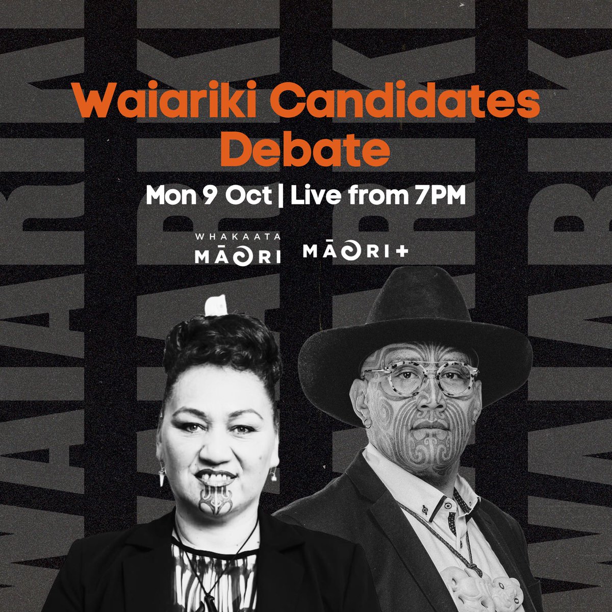 Looking forward to our final Waiariki candidates debate on <a href="/WhakaataMaori/">Whakaata Maori</a> 🤎
