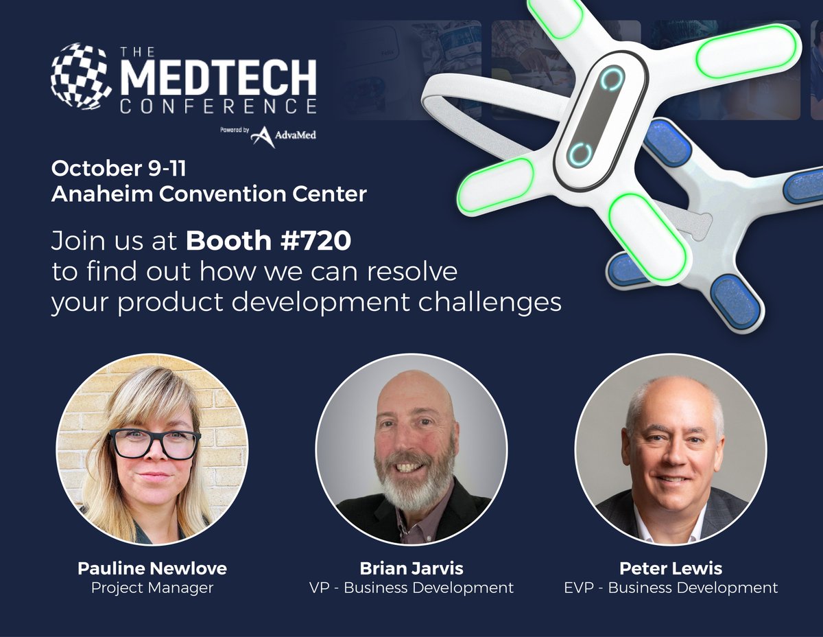 Make sure to visit the Hydrix team at Booth 720 to discover how our drag and drop strategy can rapidly resolve your product innovation challenges

#innovation #medtechcon #MedTechCon #AdvaMed #medicaldevices #uidesign #marketinsights