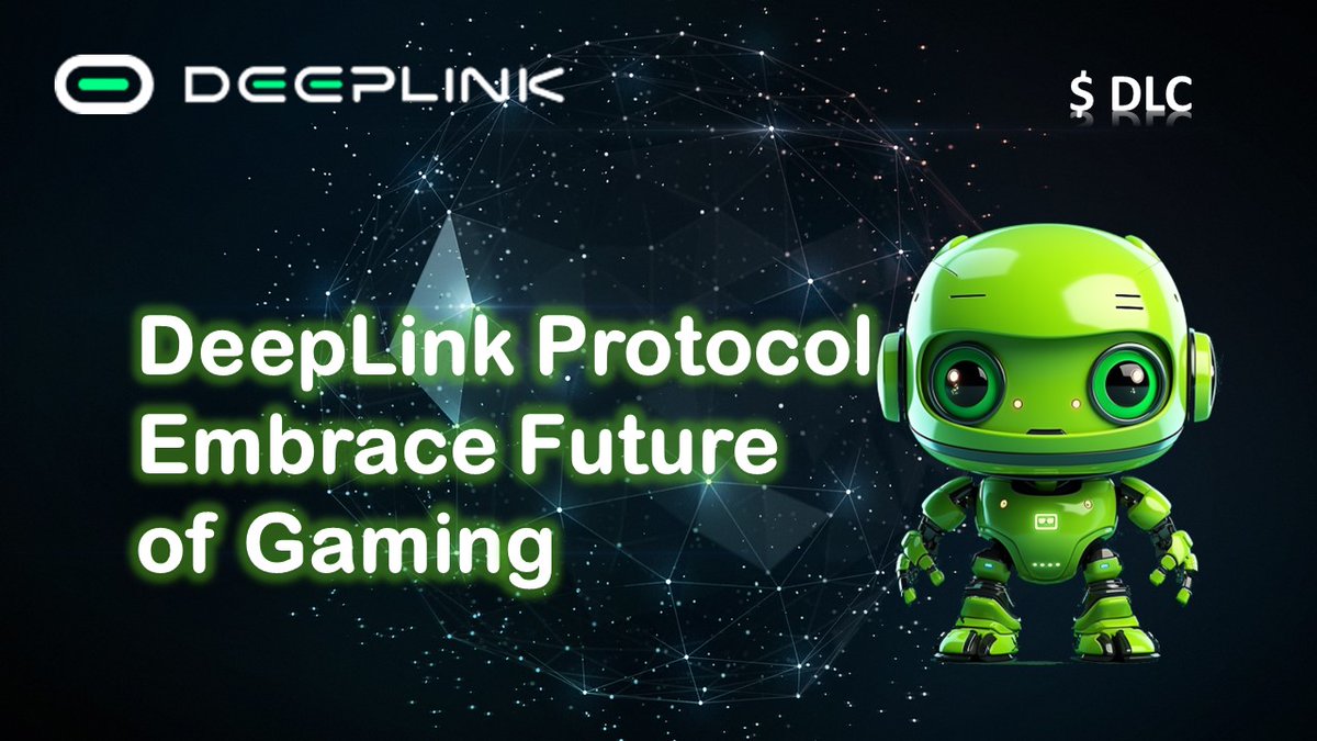 DeepLinkGlobal's tweet photo. 🚀 Powering the Gaming Frontier: DeepLink Protocol is more than just tech; it's a promise to elevate the gaming frontier.
Unveil a world of limitless possibilities.
START HERE👉 https://t.co/bQsD6M596W
#GamingFrontier https://t.co/6Hk0sngnp3