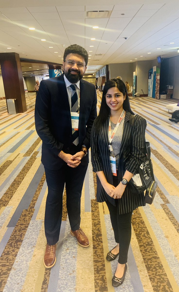 MehtaSameera's tweet image. #MyPathFamily @Pathologists 

Happy to meet and click a picture with @KMirza for the first time after talking virtually during the @loyolapathology elective! 

#CAP23 #Day3 #Pathology #LoveForPath #PathFamily #Networking #Chicago #TwitterPathology