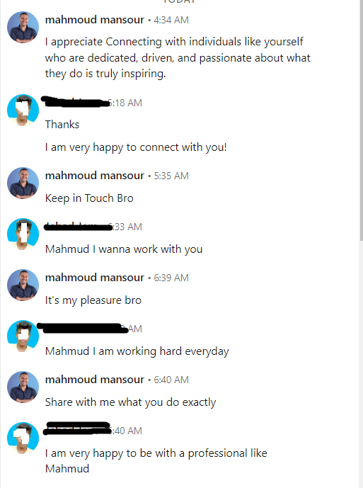 LinkedinGuruHQ's tweet photo. Turning a Stranger to client in 3 Lines.
I just listened to his pain points & let him share his vision.
No sales pitch, just understanding.
Focus on helping others, knowing success will follow.
#LinkedInGuru https://t.co/6X563m5Oan