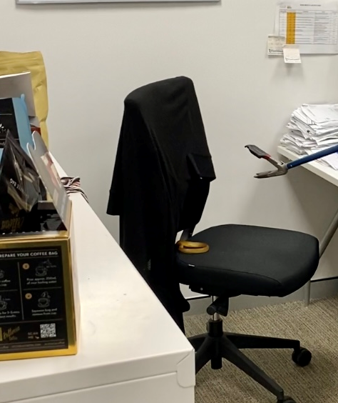 DrWinnieChen's tweet photo. Just an ordinary day in our research office, in Darwin... (🐍 opposite my husband's desk) @shawn_ting https://t.co/MNimG9n1SJ