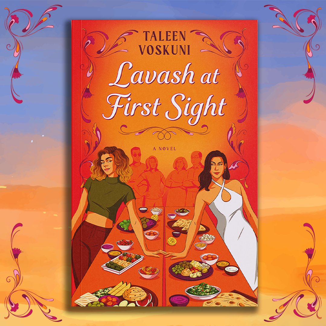 📣📣COVER REVEAL📣📣

LAVASH AT FIRST SIGHT out 5/7/24!

👭 F/F romance
🇦🇲 Armenian &amp; bi rep
😡 The parents are mortal enemies
☕ Reality-style cooking competitions
🫓 Armenian food galore!
💌 A love letter to Chicago

Preorder here: bit.ly/preorderLavash