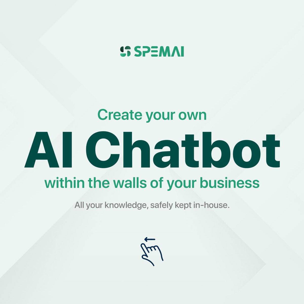 we_spemai's tweet photo. #CustomGPT

Build Your Own ChatGPT with ALL Your Business Content.

You can get accurate ChatGPT responses by using your content without making up any facts. Our platform is secure, privacy-first, and business-grade.

#ConversationalAI #customgpt #ownbusiness #socialcommerce https://t.co/qGxThscor3