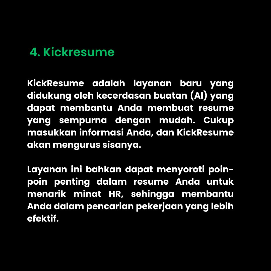 xerpihan's tweet photo. Apa? ChatGPT udah gak zaman???? 🤨😱😱😱
Di era sekarang, ChatGPT bukan lagi satu-satunya pilihan untuk berbicara dengan AI! Ada begitu banyak alternatif ChatGPT yang menarik. 🤖✨
#AI #ChatGPT #Teknologi #tech #predisai #claudeai #tldv #kickresume #zonaba #zonauang #jasaparafrase #jasatranskrip