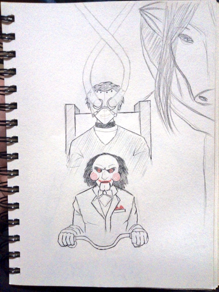 KalvinDragneel's tweet photo. SAW X 💉🪚⚙️ Drawing ✏️✏️✏️
#SawX #saw #billypuppet #Jigsaw #drawing #traditionalart #fanart #fypシ https://t.co/xQ2PFf3QAI