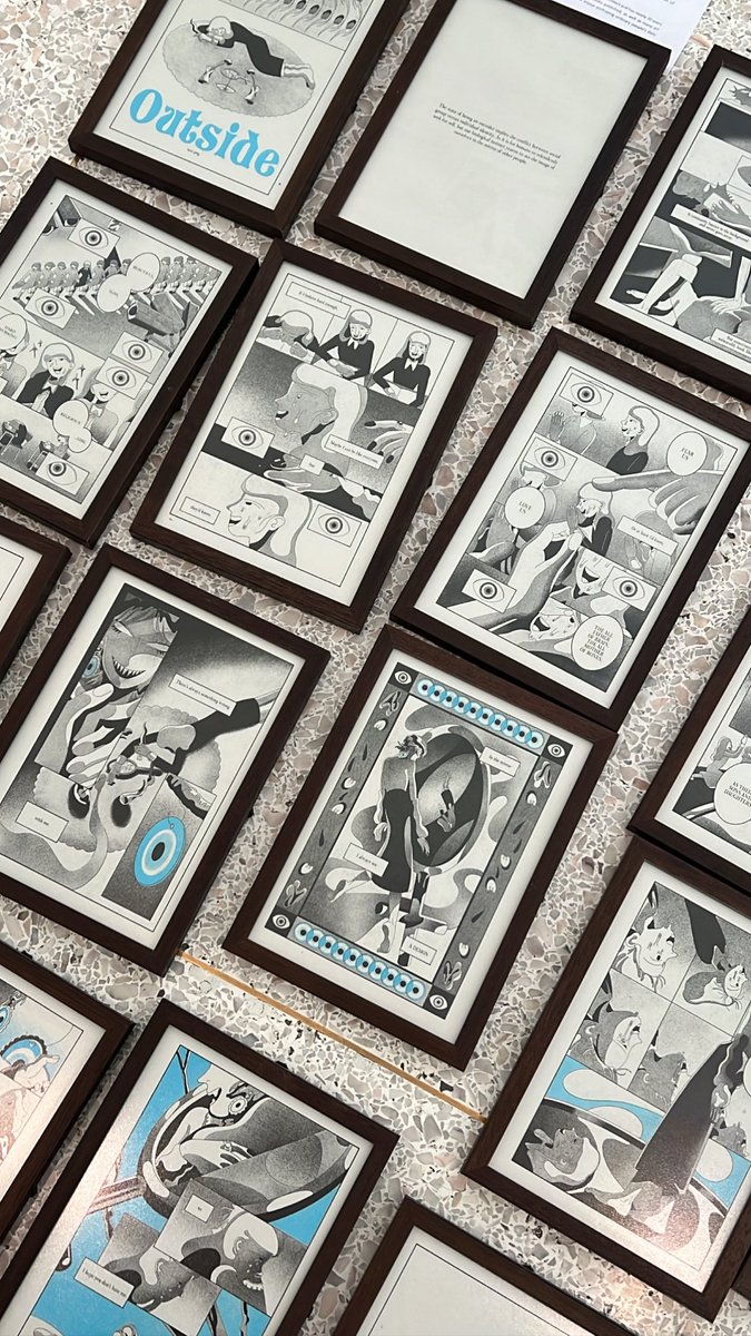 ประกาศนิดหน่อย 📢✨⚡️

เราจะจัดแสดงงานคอมิกสั้นของเราเรื่อง Outside ในงาน BKK Comic Art Festival 2 จัดโดยกลุ่ม BKK Unzine

ใครที่อยู่ใกล้ๆแวะเวียนมาดูงานได้น้า

สถานที่ หอศิลป์ BACC 
ตั้งแต่ พรุ่งนี้-22 ตุลา 2023 

(ปล. วัน ส-อ นี้ เราจะไปขายของที่ bacc ด้วยมาอุดหนุนได้จ้า 🥺)