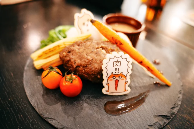 【クソハムちゃん × 文房具カフェ】コラボカフェ先日お邪魔しました!お料理が全ておいしくて感動しました…!お絵描きもできてすごく楽しかったです!コラボカフェは10月30日まで開催中です!どうぞよろしくお願いいたします!クソハムちゃん #文房具カフェ 