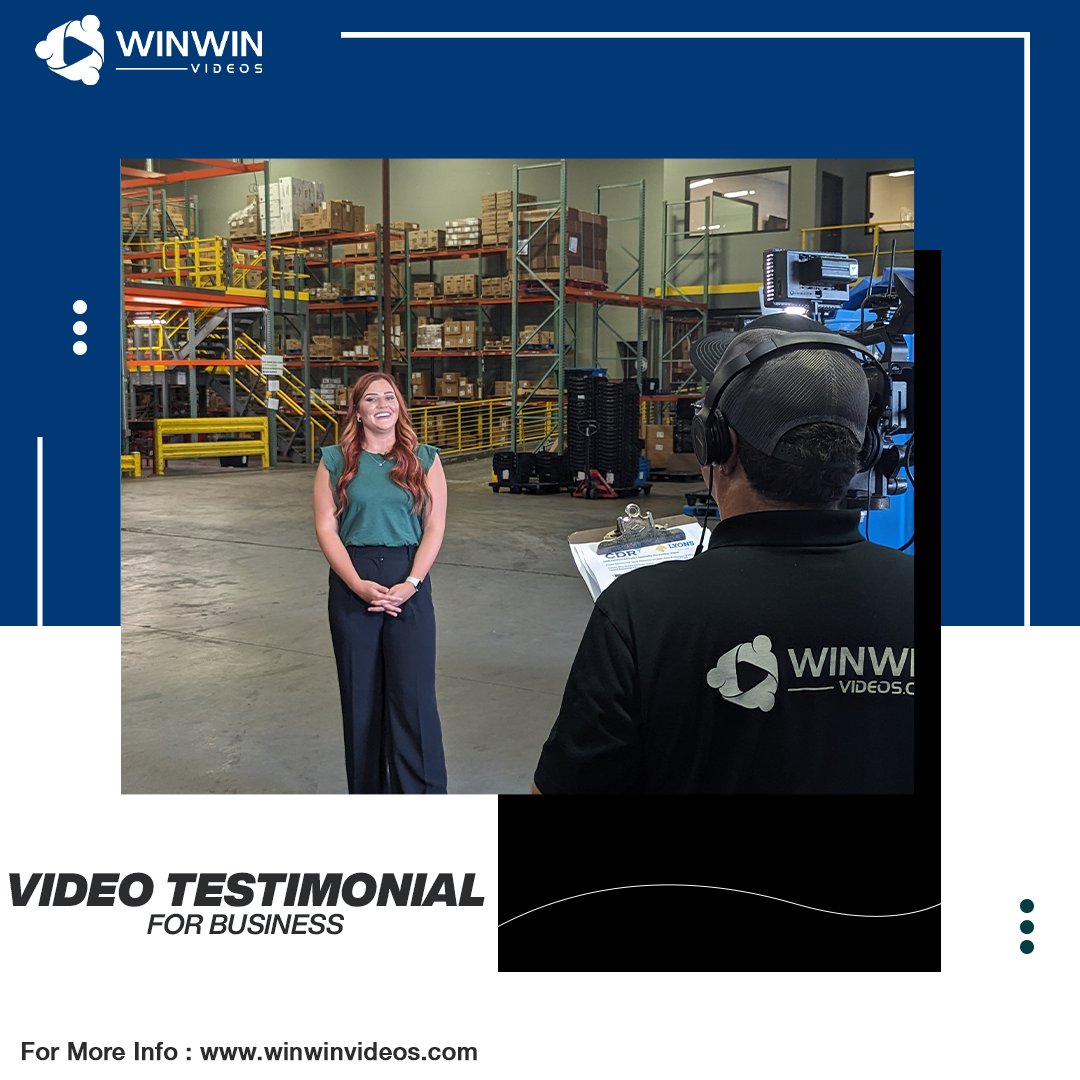 WinWinVideos's tweet image. In 60 days, overcome objections and elevate your market share with #WinWinVideos! Our customized video #testimonials for #business are your key to #success, fostering strong #connections and forging new ones. 

bit.ly/3E9nT1w