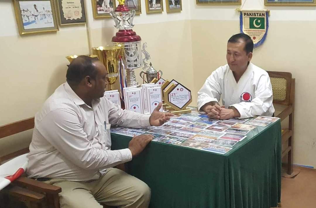HussainAliChan8's tweet photo. Interviewed by Mr. Qaiser Chohan senior sports journalist and information secretary of Pakistan Sports Journalist Federation. https://t.co/jeIeORMKa5